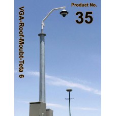 35 براکت تتا سايز 6 ( دکل / بام / لبه ساختمان )  VGA-Roof-Mount 