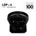  in door Dome Bracket  (wall) LDP-4