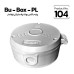  polymer Box Bracket with hinge  (wall/ceiling) Bu-Box-PL