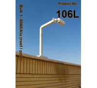  Stand Alone Bullet L Bracket BuA 1-6030/Alu ( roof / pole )