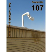  Stand Alone Bullet Dome Bracket BuA 2-4030/Alu ( roof / pole )
