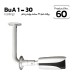 Bullet / Dome L Bracket 30 cm Eco (wall/ceiling/roof) BuA 1-30