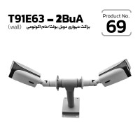 Double Bullet/Dome Bracket Economy (ceiling/wall/roof/stand alone) T91E63-2BuA Double Bullet/Dome Bracket Economy (ceiling/wall/roof/stand alone) T91E63-2BuA