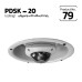  False Ceiling  Dome Bracket (ceilng) PDSK-20