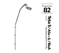 Teta 5/Alu-L-BuA (wall/roof/pole) Teta 5/Alu-L-BuA (wall/roof/pole)