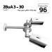 Double Bullet  Bracket Eco (wall/ceiling) 2BuA3-30 