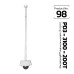 Dome Telescopic Bracket (ceiling) PD 3-3100-200T Dome Telescopic Bracket (ceiling) PD 3-3100-200T